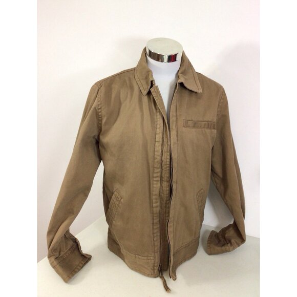 Aeropostale Brown Chore Coat Jacket Mens Medium - Picture 4 of 9